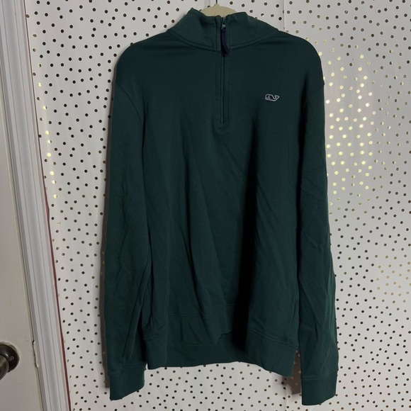 Vineyard vines boy  Green Half-Zip Sweater - Picture 2 of 8